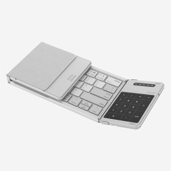 Bluetooth tastatură pliabilă cu touchpad Nillkin Cube Pocket Gri