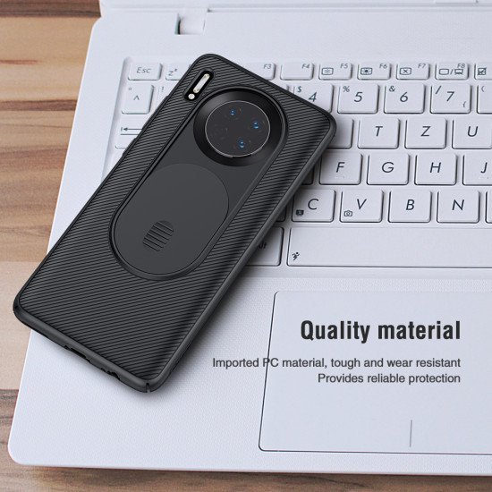 Husa protectie spate si camera foto negru pentru Huawei Mate 30