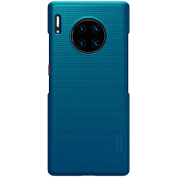 Husa protectie spate din plastic albastru pentru Mate 30 Pro