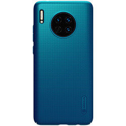 Husa protectie spate din plastic albastru pentru Hiawei Mate 30