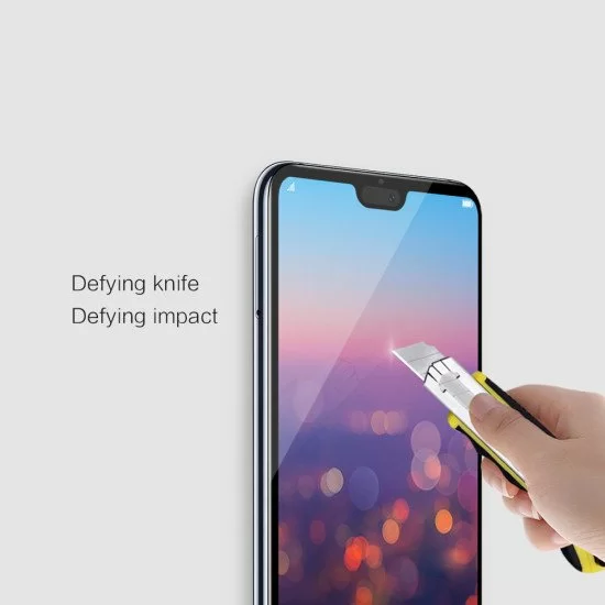 Folie protectie Nillkin 3D CP+MAX din sticla securizata pentru Huawei P20 Folie protectie Nillkin 3D CP+MAX din sticla securizata pentru Huawei P20
