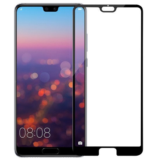 Folie protectie Nillkin  3D CP+MAX din sticla securizata pentru Huawei P20