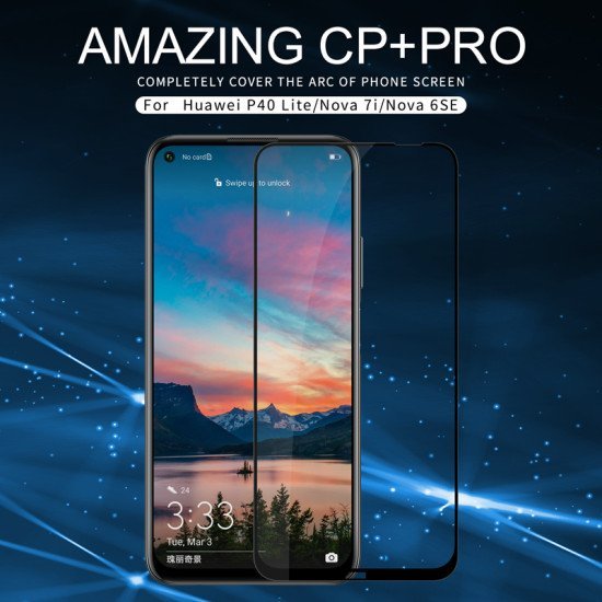 Folie protectie Nillkin CP+Pro din sticla securizata pentru Huawei P40 Lite