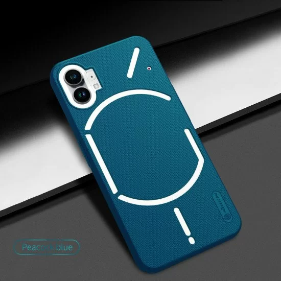 Husa protectie spate din plastic albastru pentru Nothing phone 1