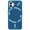 Husa protectie spate din plastic albastru pentru Nothing phone 2