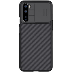 Husa protectie spate si camera foto negru pentru Oneplus Nord