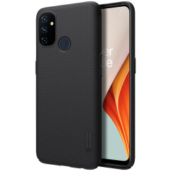 Husa protectie spate din plastic negru pentru Oneplus Nord N100 Husa protectie spate din plastic negru pentru Oneplus Nord N100