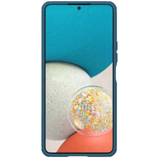 Husa protectie spate si camera foto albastru pentru Samsung Galaxy A53 5G