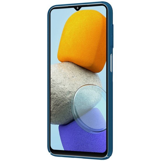 Husa protectie spate si camera foto albastru pentru Samsung Galaxy F23/M23 5G
