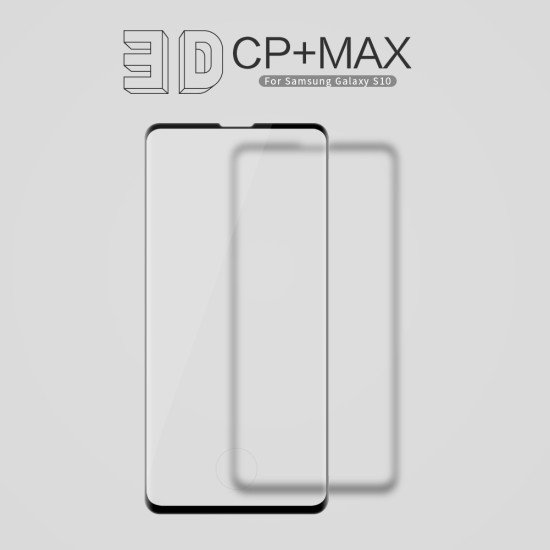 Folie protectie Nillkin 3D CP+ MAX din sticla securizata pentru Samsung S10