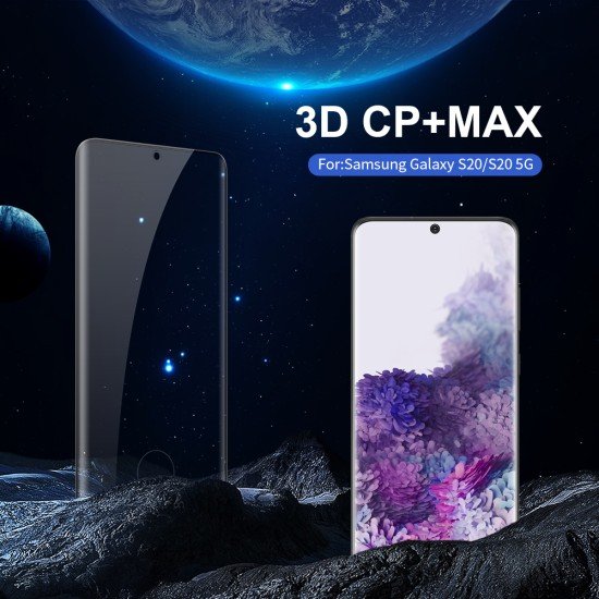Folie protectie Nillkin 3D CP+Max din sticla securizata pentru Samsung Galaxy S20
