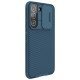 Husa protectie spate si camera foto negru pentru Samsung S22 Plus Albastru Husa protectie spate si camera foto negru pentru Samsung S22 Plus Albastru