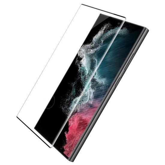 Folie protectie Nillkin 3D CP+Max din sticla securizata pentru Samsung Galaxy S23 Ultra