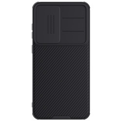 Husa magnetica protectie spate si camera foto neagră pentru Samsung S25 Plus