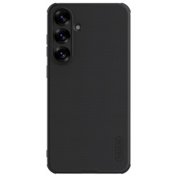 Husa magnetica protectie spate din plastic neagră pentru Samsung S25 Plus