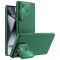 Husa magnetica protectie spate si camera foto verde pentru Samsung S25 Ultra