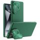 Husa magnetica protectie spate si camera foto verde pentru Samsung S25 Ultra Husa magnetica protectie spate si camera foto verde pentru Samsung S25 Ultra
