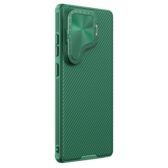 Husa magnetica protectie spate si camera foto verde pentru Samsung S25 Ultra Husa magnetica protectie spate si camera foto verde pentru Samsung S25 Ultra