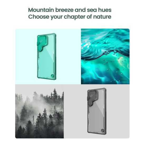 Husa magnetică transparentă neagră pentru Samsung S24 Ultra Husa magnetică transparentă neagră pentru Samsung S24 Ultra