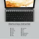 Samsung Galaxy Tab S8/S8 5G Bumper Combo Keyboard Case Samsung Galaxy Tab S8/S8 5G Bumper Combo Keyboard Case