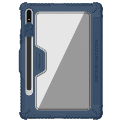 Husa blindata cu capac si protectie camerei pentru Galaxy Tab S8/S8 5G - Albastru Husa blindata cu capac si protectie camerei pentru Galaxy Tab S8/S8 5G - Albastru