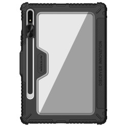 Husa blindata cu capac si protectie camerei pentru Galaxy Tab S8/S8 5G - Negru Husa blindata cu capac si protectie camerei pentru Galaxy Tab S8/S8 5G - Negru
