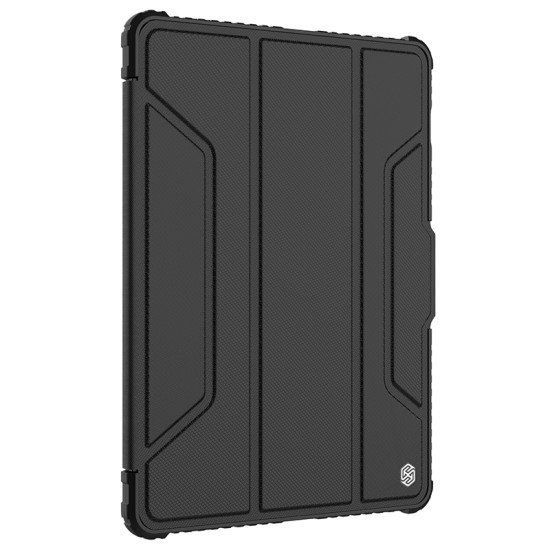 Husa blindata cu capac si protectie camerei pentru Galaxy Tab S8/S8 5G - Negru