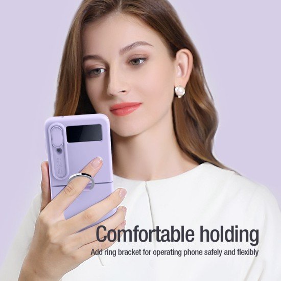 Husa Cover Nillkin CamShield Pro Hard pentru Samsung Z Flip 4 5G Violet