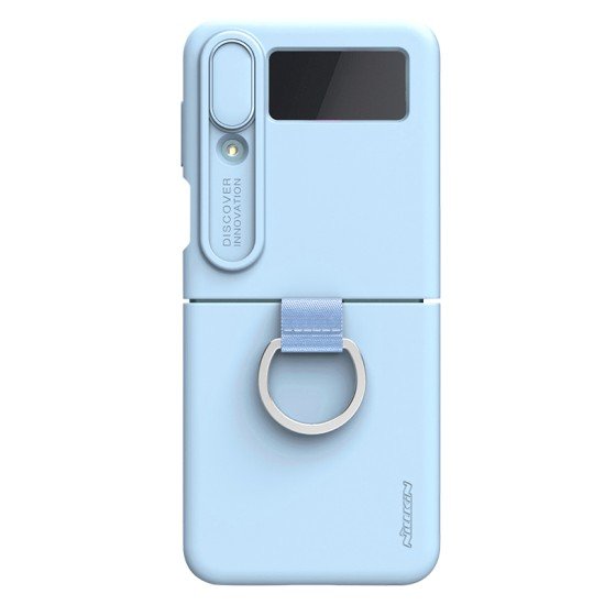Husa Cover Nillkin CamShield Pro Hard pentru Samsung Z Flip 4 5G albastru