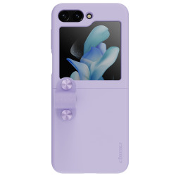 Husa Cover Nillkin Silky din silicon pentru Samsung Z Flip 5 5G Violet