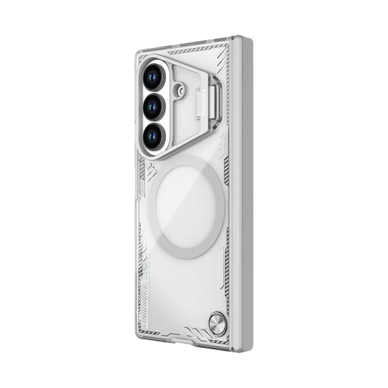 Samsung Z Fold 7 5G Iceblade Fold husă magnetică transparentă gri Samsung Z Fold 7 5G Iceblade Fold husă magnetică transparentă gri