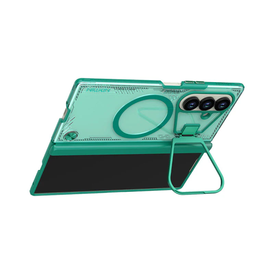 Samsung Z Fold 7 5G Iceblade Fold husa magnetică transparentă verde