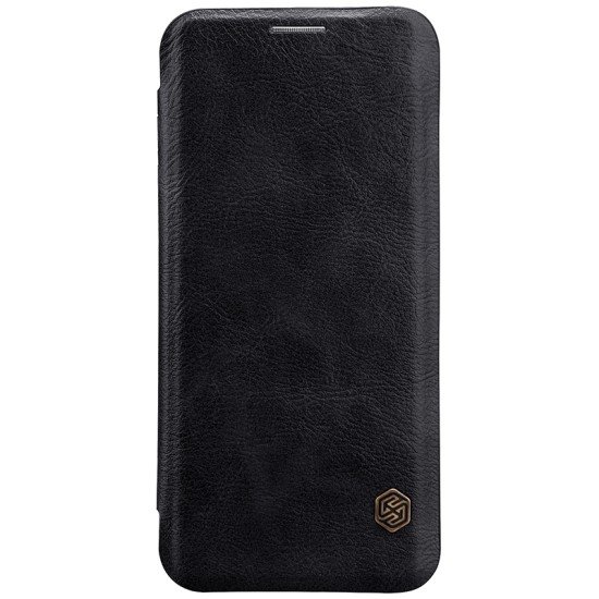 Husa din piele negru de lux QIN cu Samsung Galaxy S9