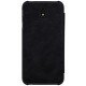 Husa din piele negru de lux QIN cu Samsung Galaxy J7 (2017)