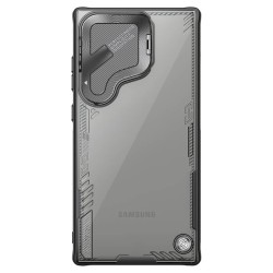 Husa magnetică transparentă neagră pentru Samsung S24 Ultra