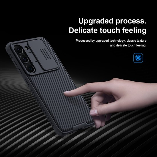 Husa protectie spate si camera foto negru pentru Samsung Galaxy S23