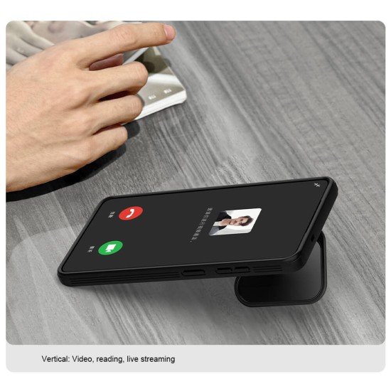 Samsung S26 Ultra husă magnetică CamShield Prop cu spate rigid și protecție pentru cameră, negru transparent Samsung S26 Ultra husă magnetică CamShield Prop cu spate rigid și protecție pentru cameră, negru transparent