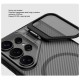 Samsung S26 Ultra husă magnetică CamShield Prop cu spate rigid și protecție pentru cameră, negru transparent Samsung S26 Ultra husă magnetică CamShield Prop cu spate rigid și protecție pentru cameră, negru transparent