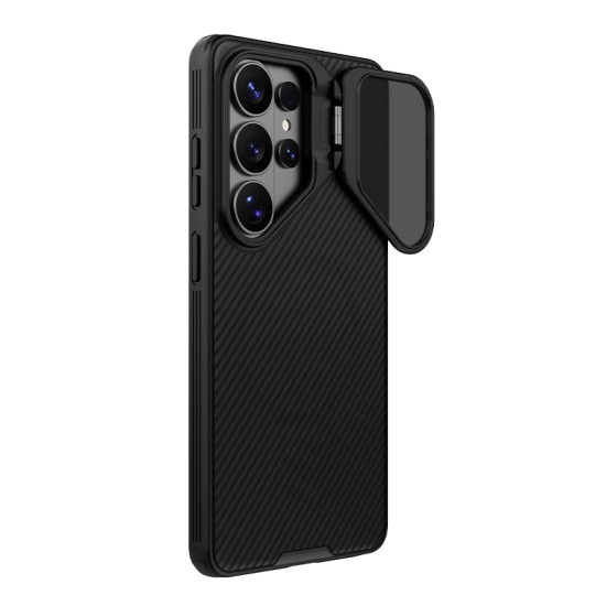 Samsung S26 Ultra husă magnetică CamShield Prop cu spate rigid și protecție pentru cameră, negru Samsung S26 Ultra husă magnetică CamShield Prop cu spate rigid și protecție pentru cameră, negru