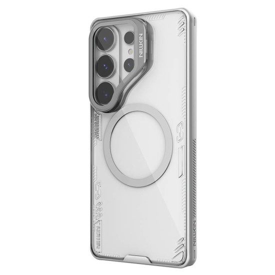 Husa magnetică transparentă gri Iceblade Prop pentru Samsung S26 Ultra Husa magnetică transparentă gri Iceblade Prop pentru Samsung S26 Ultra