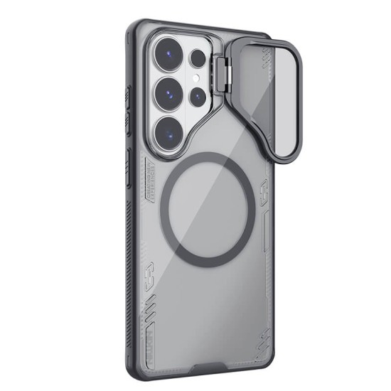 Husa magnetică transparentă neagră Iceblade Prop pentru Samsung S26 Ultra Husa magnetică transparentă neagră Iceblade Prop pentru Samsung S26 Ultra
