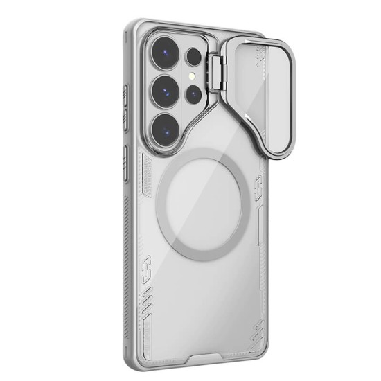 Husa magnetică transparentă gri Iceblade Prop pentru Samsung S26 Ultra Husa magnetică transparentă gri Iceblade Prop pentru Samsung S26 Ultra