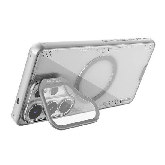 Husa magnetică transparentă gri Iceblade Prop pentru Samsung S26 Ultra Husa magnetică transparentă gri Iceblade Prop pentru Samsung S26 Ultra