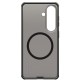 Husa magnetica protectie spate din plastic transparentă neagră pentru Samsung S26