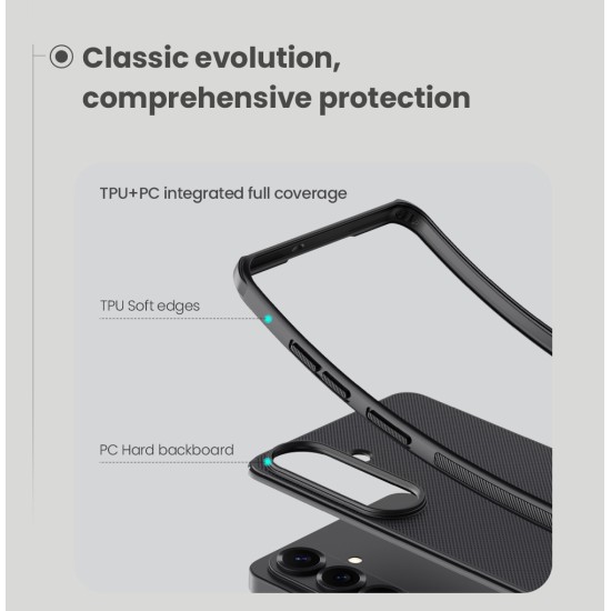 Husa magnetica protectie spate din plastic neagră pentru Samsung S26 Plus Husa magnetica protectie spate din plastic neagră pentru Samsung S26 Plus