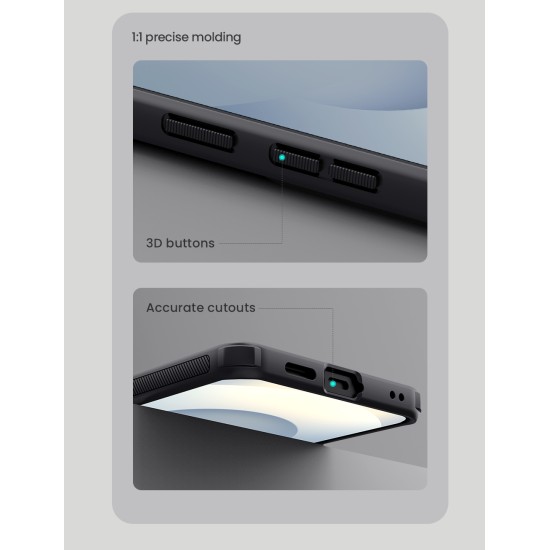 Husa magnetica protectie spate din plastic neagră pentru Samsung S26 Plus Husa magnetica protectie spate din plastic neagră pentru Samsung S26 Plus
