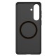 Husa magnetica protectie spate din plastic neagră pentru Samsung S26 Plus Husa magnetica protectie spate din plastic neagră pentru Samsung S26 Plus