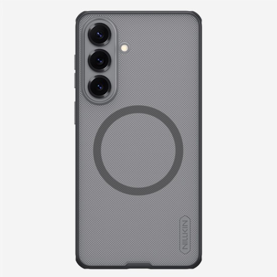 Husa magnetica protectie spate din plastic transparentă neagră pentru Samsung S26 Plus Husa magnetica protectie spate din plastic transparentă neagră pentru Samsung S26 Plus