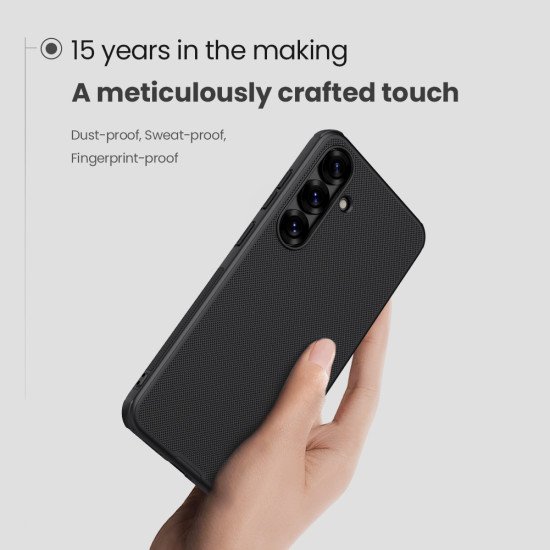 Husa magnetica protectie spate din plastic neagră pentru Samsung S25 Husa magnetica protectie spate din plastic neagră pentru Samsung S25