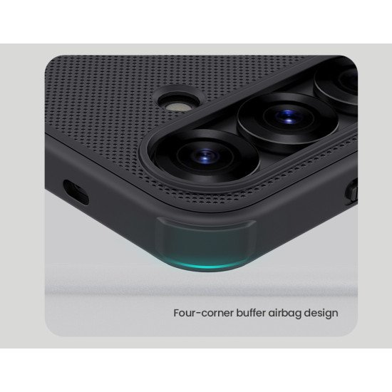 Husa magnetica protectie spate din plastic neagră pentru Samsung S25 Husa magnetica protectie spate din plastic neagră pentru Samsung S25